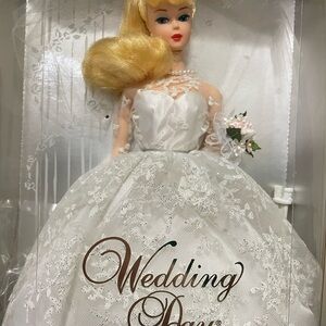 1996 Mattel Wedding Day Barbie '60 Fashion & Doll Repro NRFB